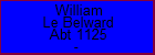 William Le Belward